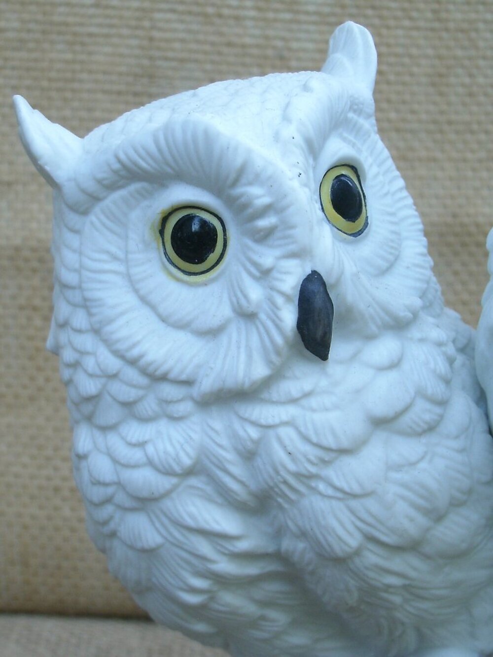 Vintage Andrea by Sadek White Owls Porcelain Figurine - Picture 15 of 16